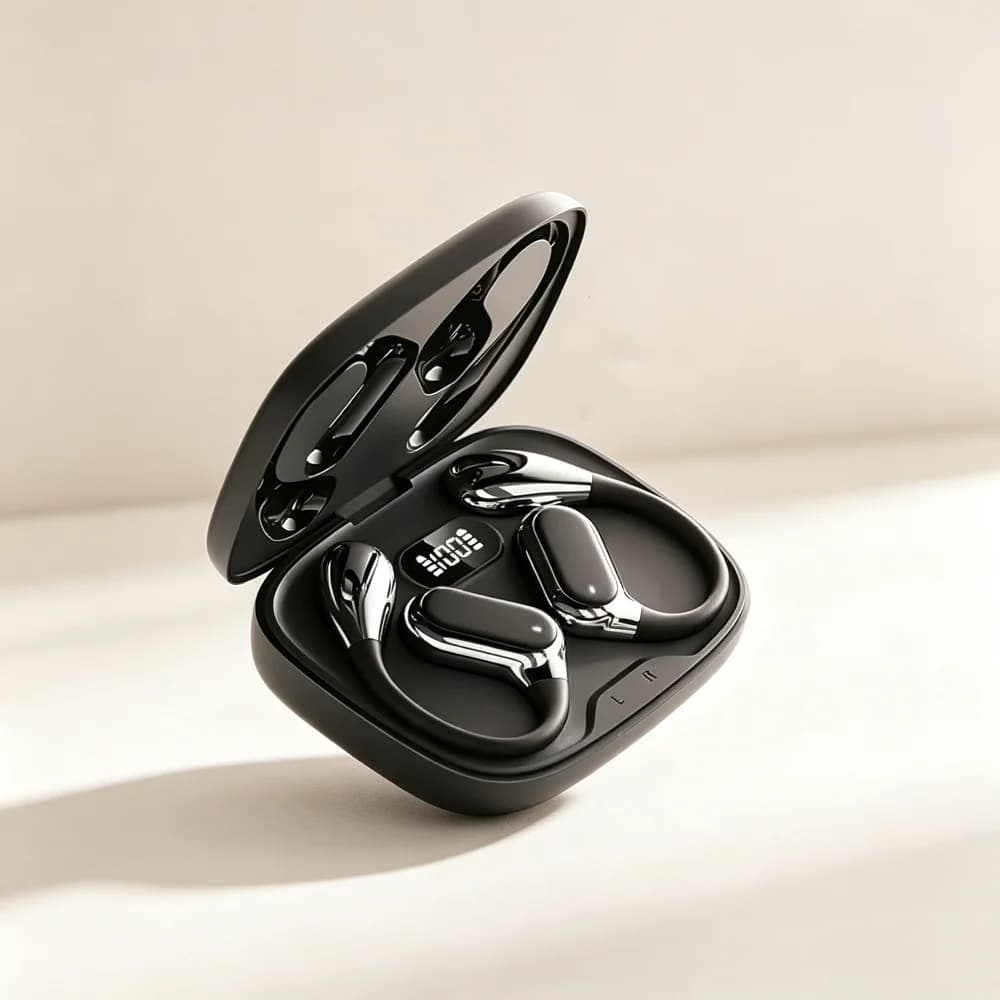 TWS Wireless Earphones Bluetooth 5.3 True Wireless Earbuds with Mic HD Call Waterproof Touch Sport Headset for All Smartphones