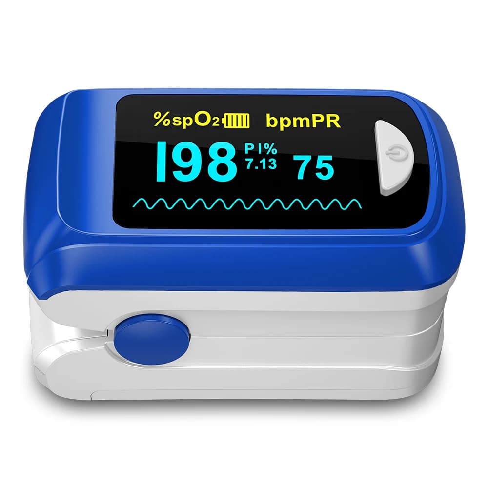 HealthTree pulse oxymeter by finger Saturometer oxyteria Spo2 meters heart rate oxygen in blood oxymeter child adult Saturometer