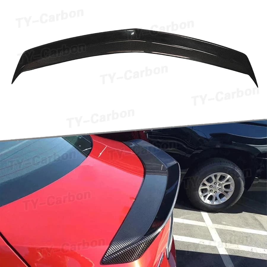 Spoiler Posteriore in Vera Fibra di Carbonio per Cadillac CTS 2014-2019, Alettone per Bagagliaio, Accessori Auto