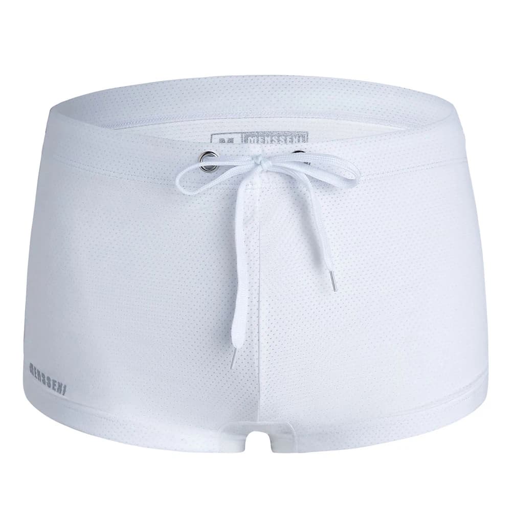 Pantaloncini da bagno da uomo S/M/L/XL, sexy, morbidi, casual, boxer, per spiaggia e piscina