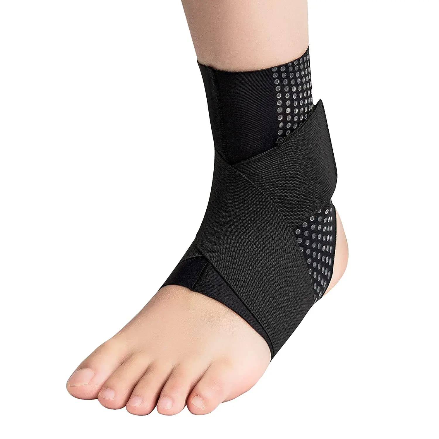 Tutore per caviglia supporto per caviglia a compressione traspirante per uomini e donne caviglie slogate che stabilizzano i legamenti recupero di lesioni sportive