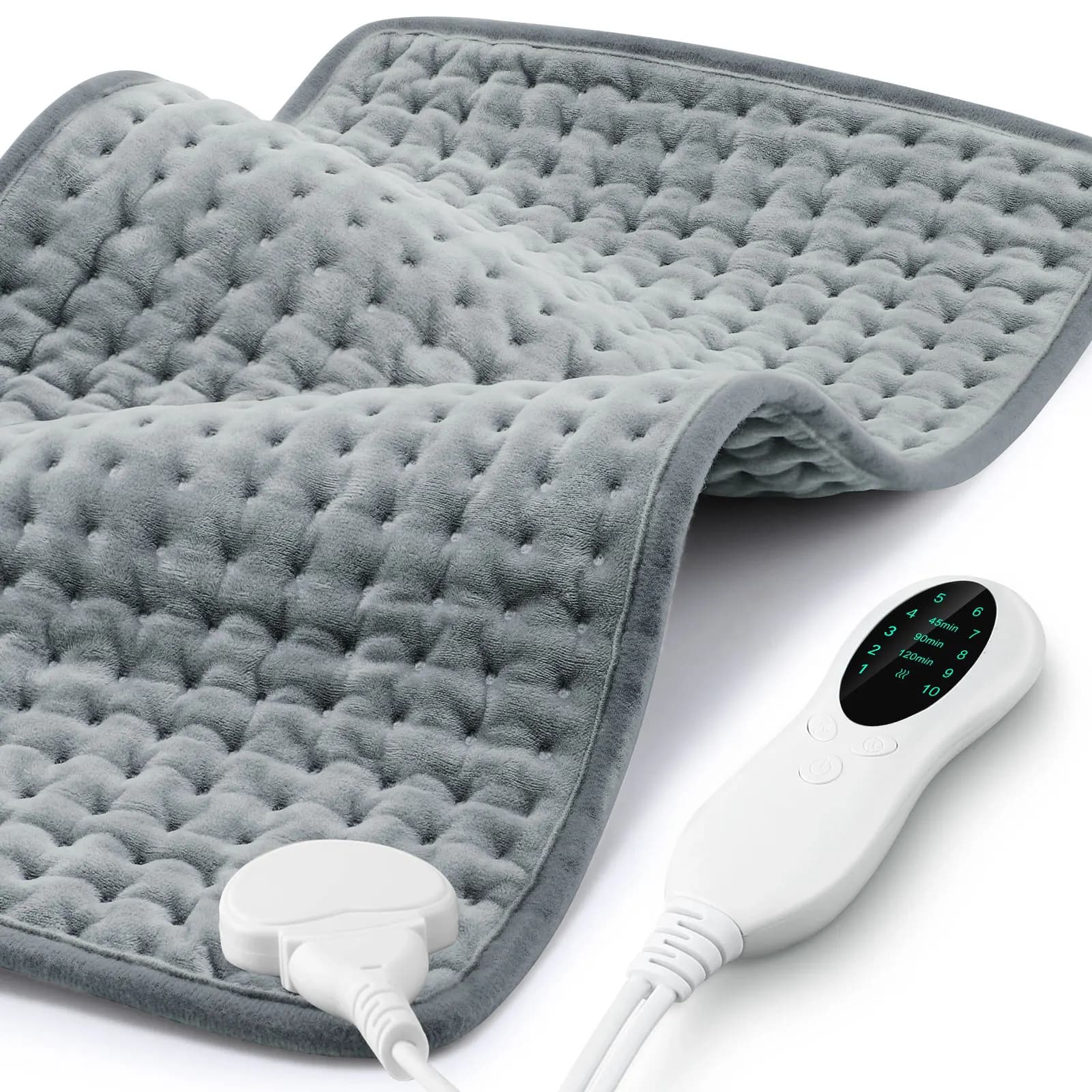 30*60/40*76/50*100 cm Riscaldamento Elettrico Pad 10 Riscaldamento e 3 Temporizzatori Coperta Invernale Riscaldamento per Vita Adboma Spalla Periodo Mestruale
