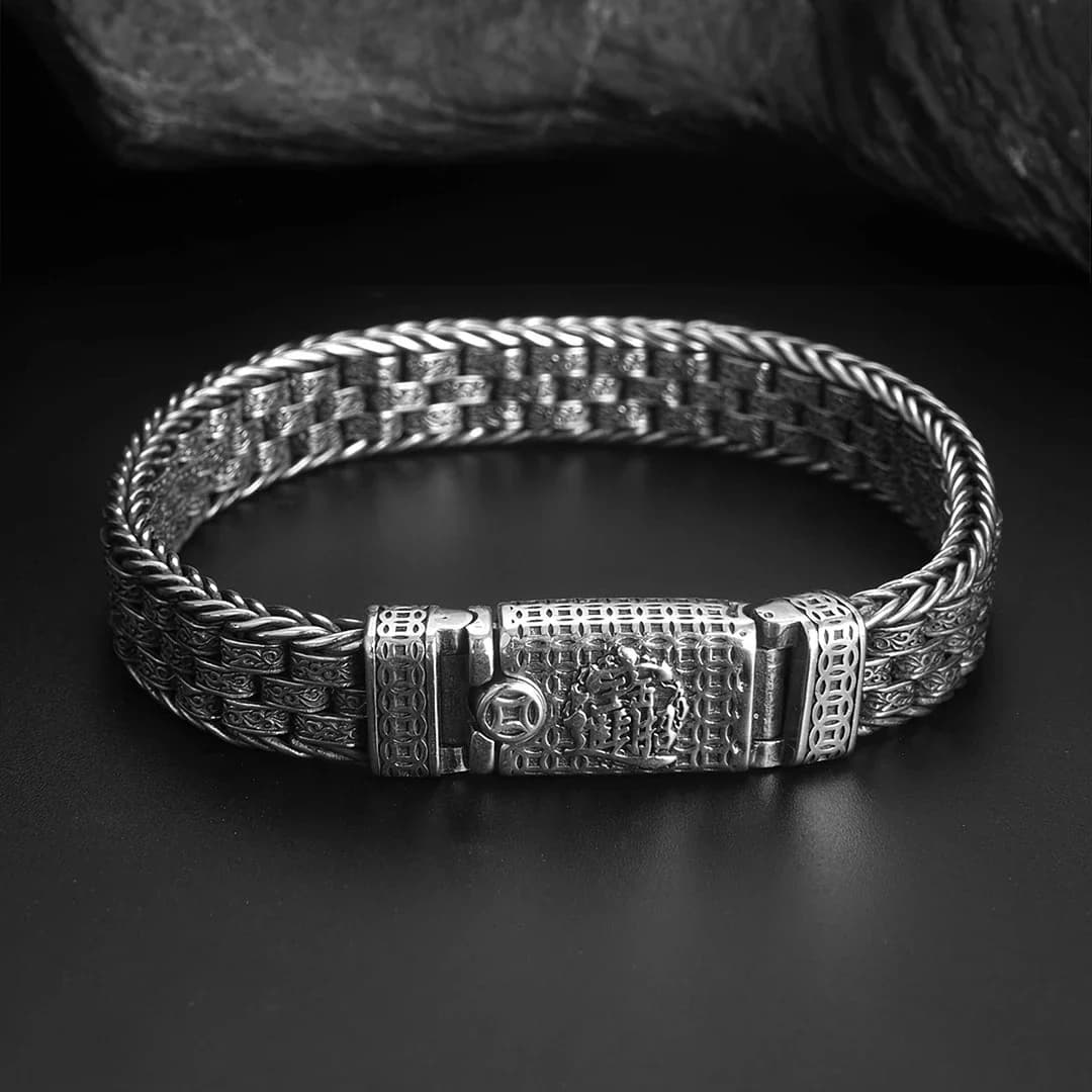 HX High-end Style Seiko Eternal Rattan Grass Pattern bracciale Boys Lucky and Treasure Personality coppia femminile gioielli