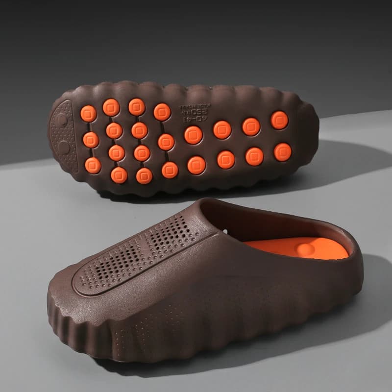 Pantofole da donna con massaggio a granuli, modello Baotou, stile coppia, pantofole da uomo 36-41