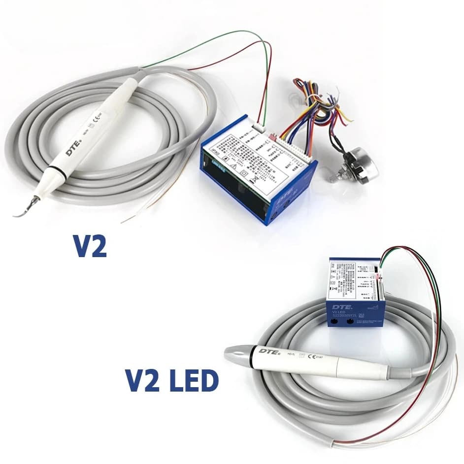 V2 V2LED Lab Built in Ultrasound Scaler HD-7H HD-7L Handpiece Scaling Tips for Dentistrys Clean Tooth Whitening Tools