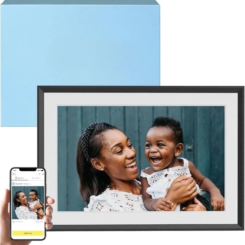 Cornice digitale - Display HD Mat da 10,1" | Il miglior telaio digitale del Wirecutter per regalare - Invia foto direttamente