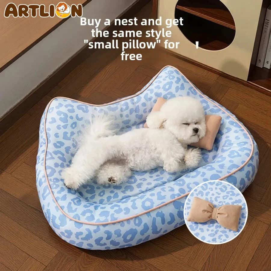 ARTLION New all-season pet sleeping pad, waterproof mat, Teddy and Bichon Frise dog bed, sofa cat nest