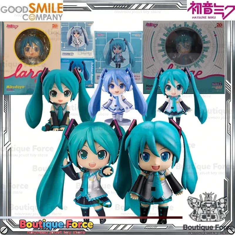 Good Smile Company Snow Miku Nendoroid Plamo Grande Hatsune Miku Mikudayo Anime Mascotte in Gomma Action Figure Giocattolo Regalo Modellino