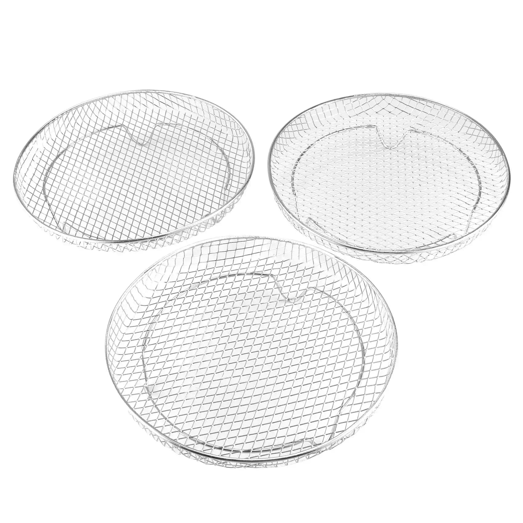 Air fryer B52C Three stackable dehydrator racks for Gowise Ninja Stainless Steel Air Frying Grid suitable for all 4.2 - 5.8QT
