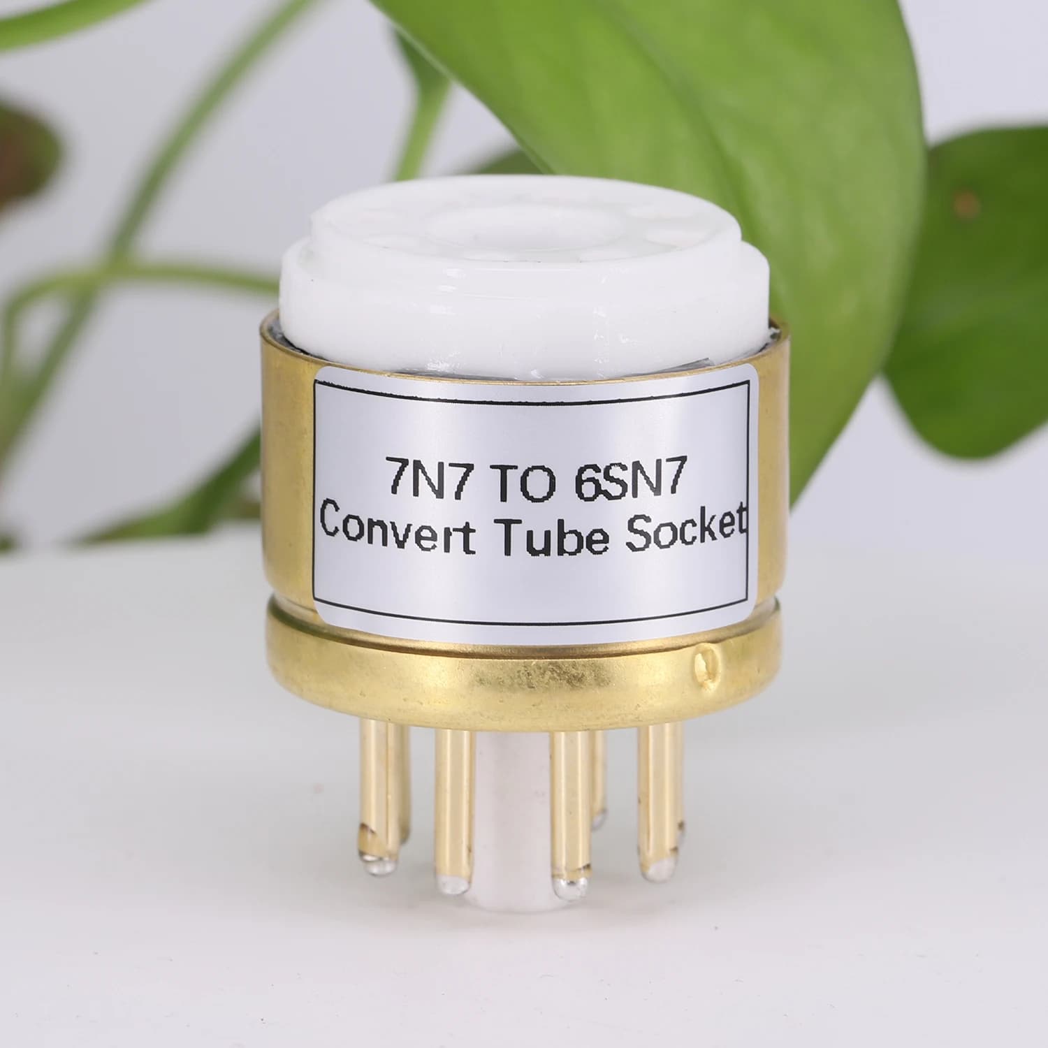 1PC 8Pin Presa Tubo 7F7 7N7 A 6SN7 6SL7 6N9P 6N8P 5692 CV181 FAI DA TE Amplificatore Audio Tubo A Vuoto Adattatore Presa Convertitore