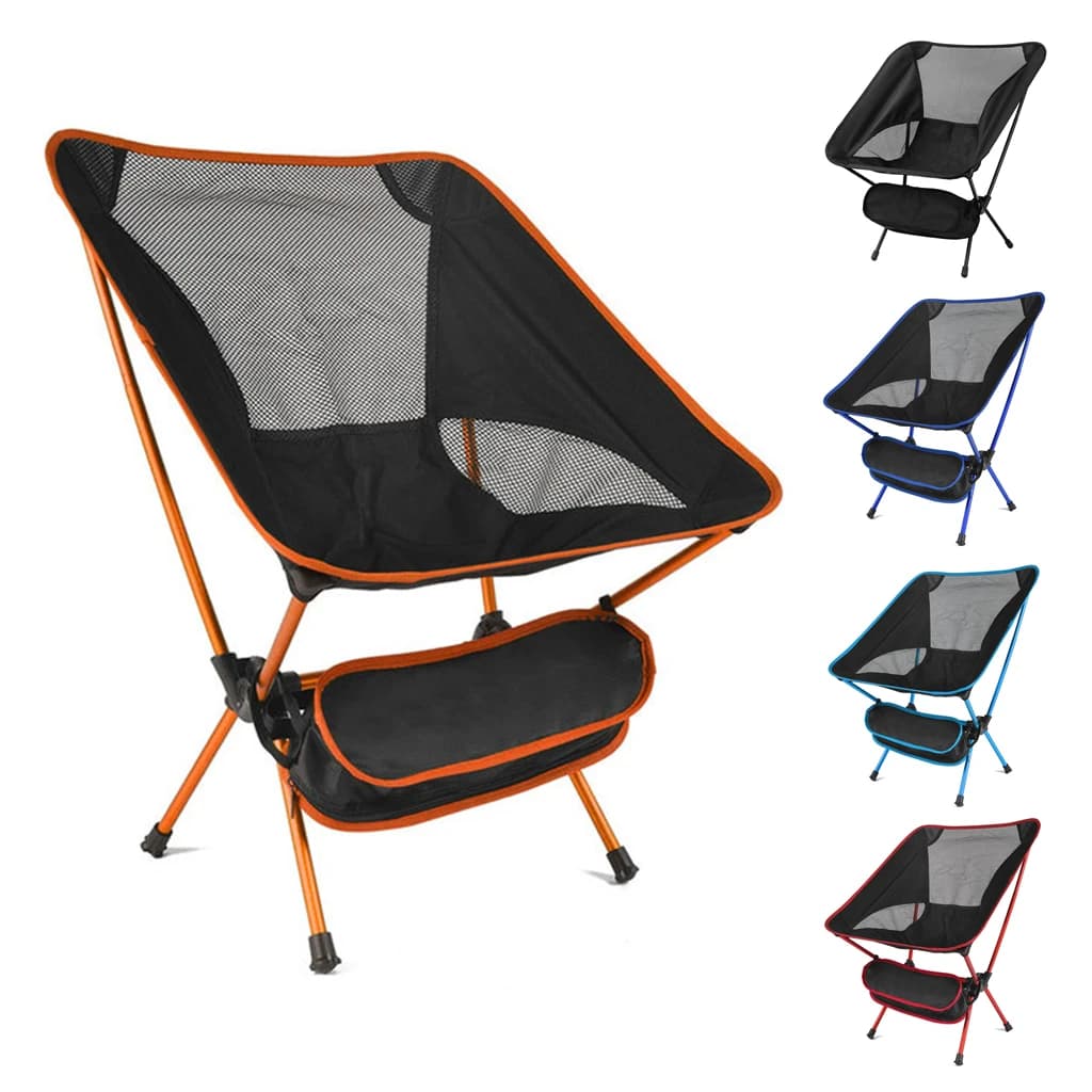 Sedia pieghevole Sedia leggera portatile ultraleggera staccabile Sedile esteso pieghevole Pesca Campeggio Casa BBQ Escursionismo in giardino