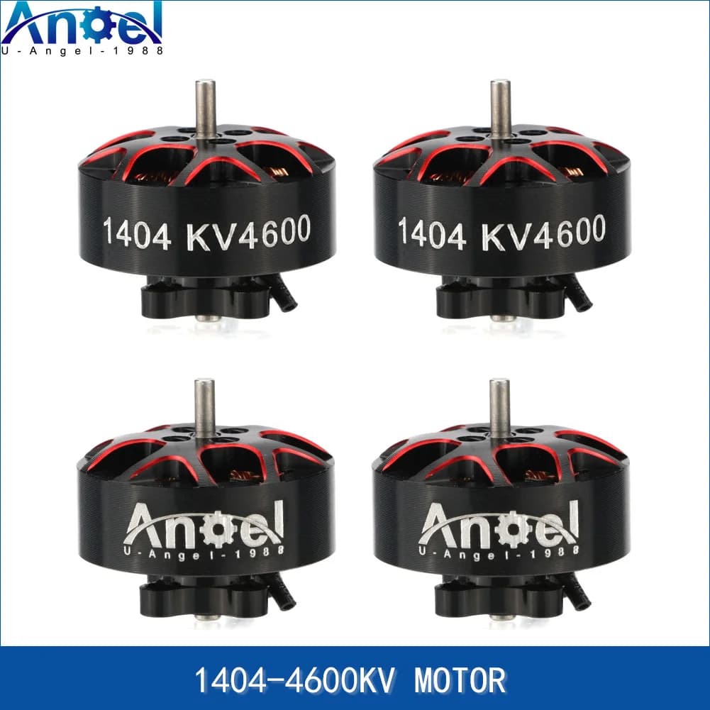Brushless motor 1/4 Uangel 1404 4600KV 4-6S Lipo for drones FPV Racing Cineop and Toothpick RC