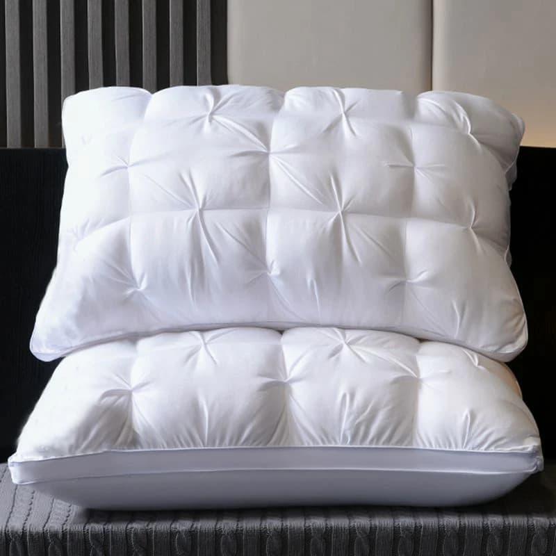 Cuscino di lusso da 1 pezzo per dormire a letto, cuscino con schienale alternativo traspirante di supporto per dormire con lo stomaco laterale o la schiena