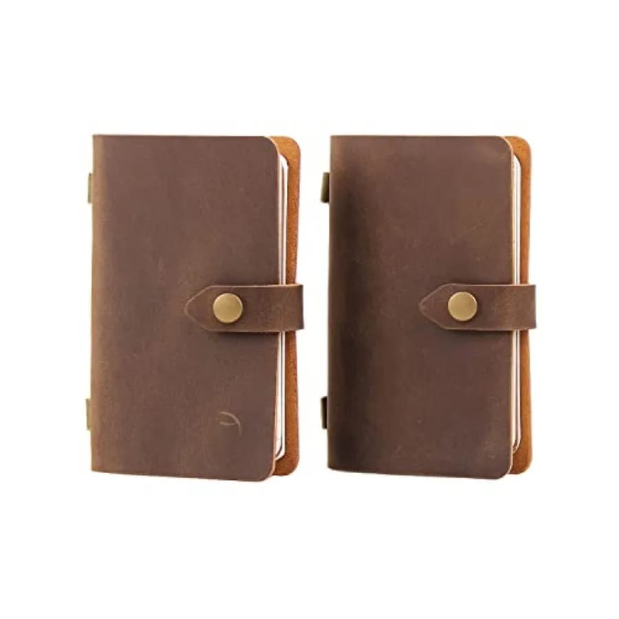 Leather Small Travel Journal Notebook, Vintage Daily Journal notebook Lined Paper, Handmade Mini Leather Notepad for Women and