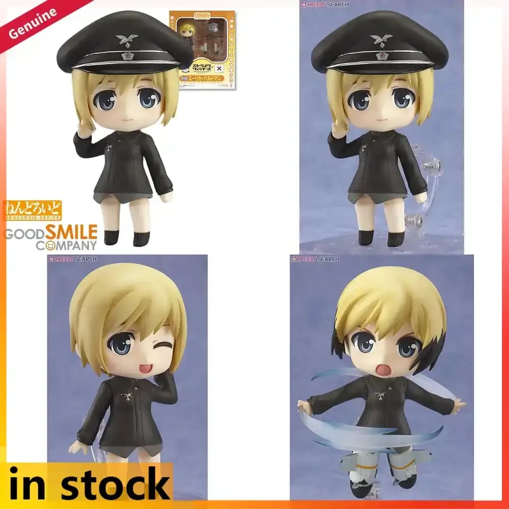 Good Smile Company Strike Witches Erica Hartmann Nendoroid Action Figure Personaggio Anime Bambola Giocattolo da Collezione Regalo