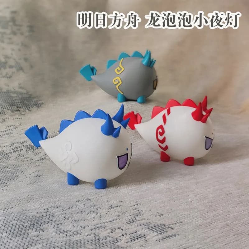 Lampada Notturna Anime Arknights Loong Bubble Nian Ling, Illuminazione Ambientale per Camera da Letto, Luce Decorativa per Aiutare il Sonno, Modello Regalo