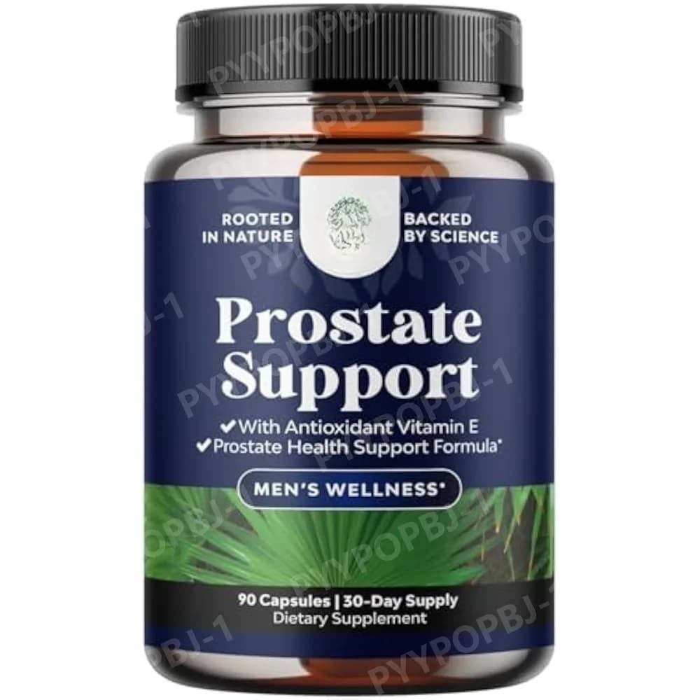 Herboristic Supplement for Male Prostate - Saw Palmetto and Green Tea Extract for Urinary Tract Support - Mixture for Male Health for WC Frequenting