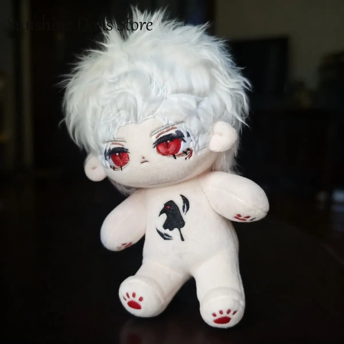 Anime Sylus Love and Deepspace Bello Idol Peluche Bambola Farcito Corpo Vestire Vestiti Cotone Peluche Figure Regalo di Natale 20 cm