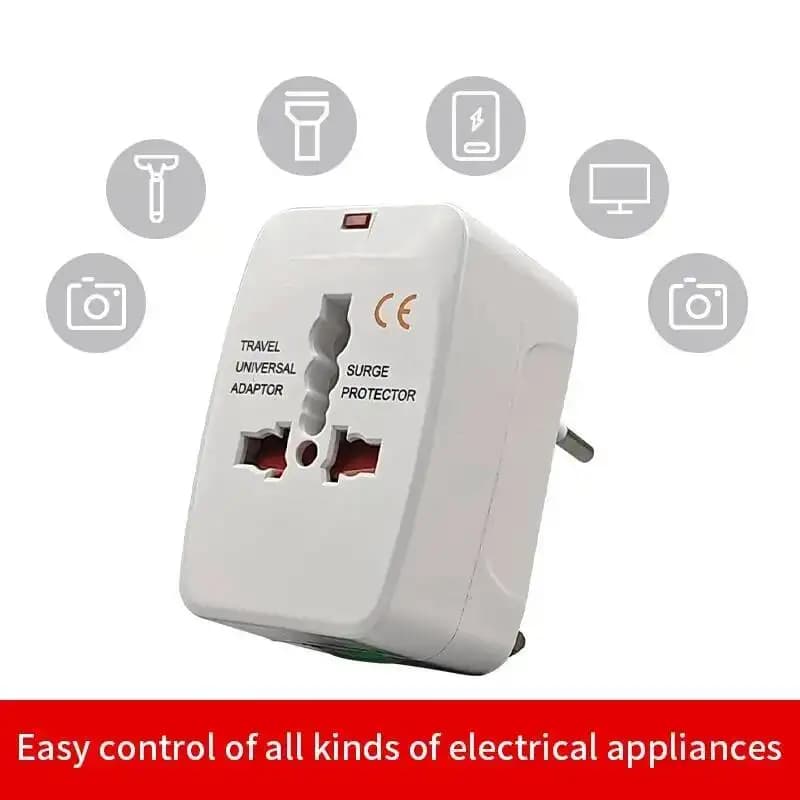 Herepow Universal Plug Adapter EU UK US Brazil Italy Standard Travel Socket 10A 110-250V High Quality Multifunctional Converter