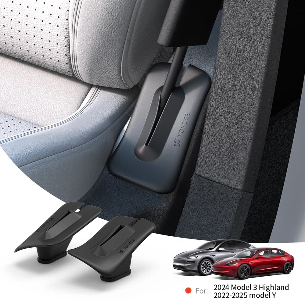 YZ Per Tesla Modello 3 Y Highland Juniper Seggiolino Auto Gap Filler Cucitura Laterale Styling Sedile Gap Riempimento a prova di Perdite Copertura In Silicone