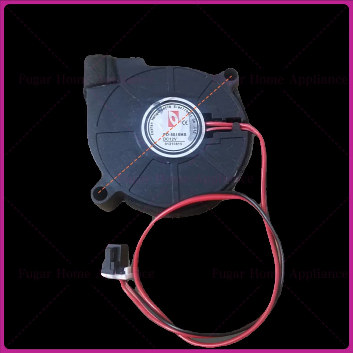 5 pezzi per ventola umidificatore Midea 3G40S, ventola turbo ventola di raffreddamento PD-5015MS