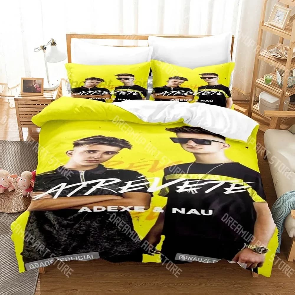 Set biancheria da letto Adexe Nau con stampa 3D Set letto singolo doppio completo Queen King Size Set copripiumino per camera da letto per bambini adulti Set lenzuola