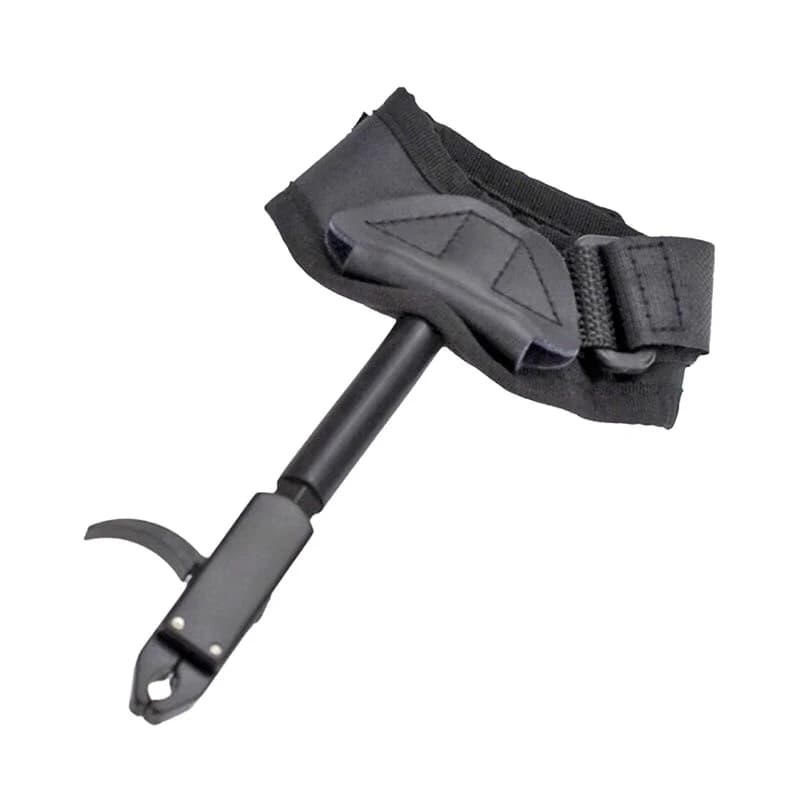 1Pc Black Archery Caliper Release Aid Wrist Strap Compound Bow Arrow Trigger Archery Accessories