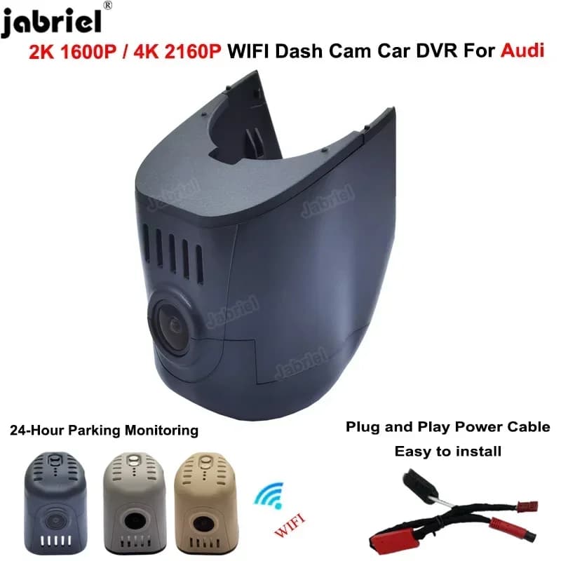 4K Dash Cam Photographic machine for audi q5 q7 q2 q3 a1 a3 a4 a5 a6 a7 s1 s3 s5 s6 s7 rs t b4 b5 b6 b7 b8 b9 8v c5 c6 c7 8p 8v Car DVR
