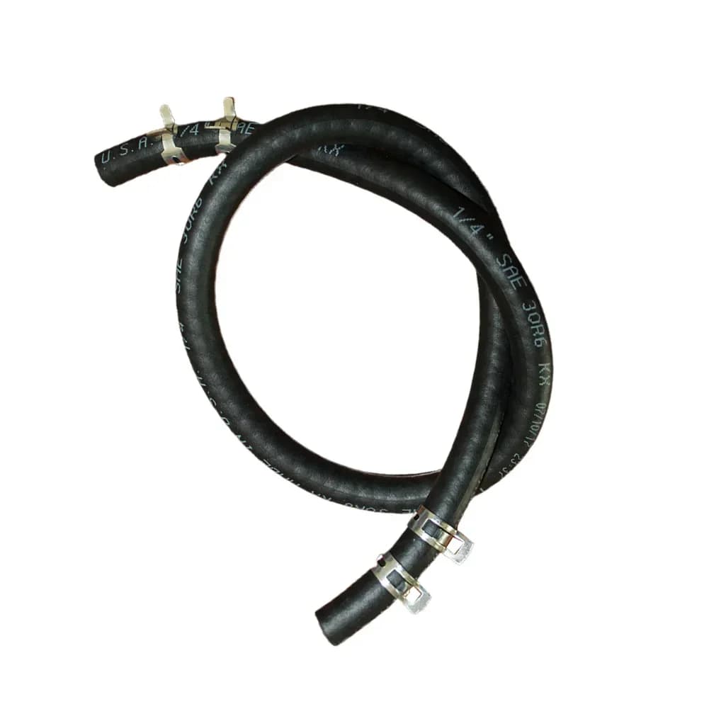 5414K 1/4 Fuel hose W 4 clip for Briggs-Stratton Rasaerba Engine Strimmer Engine Electric Garden Tools Spare parts