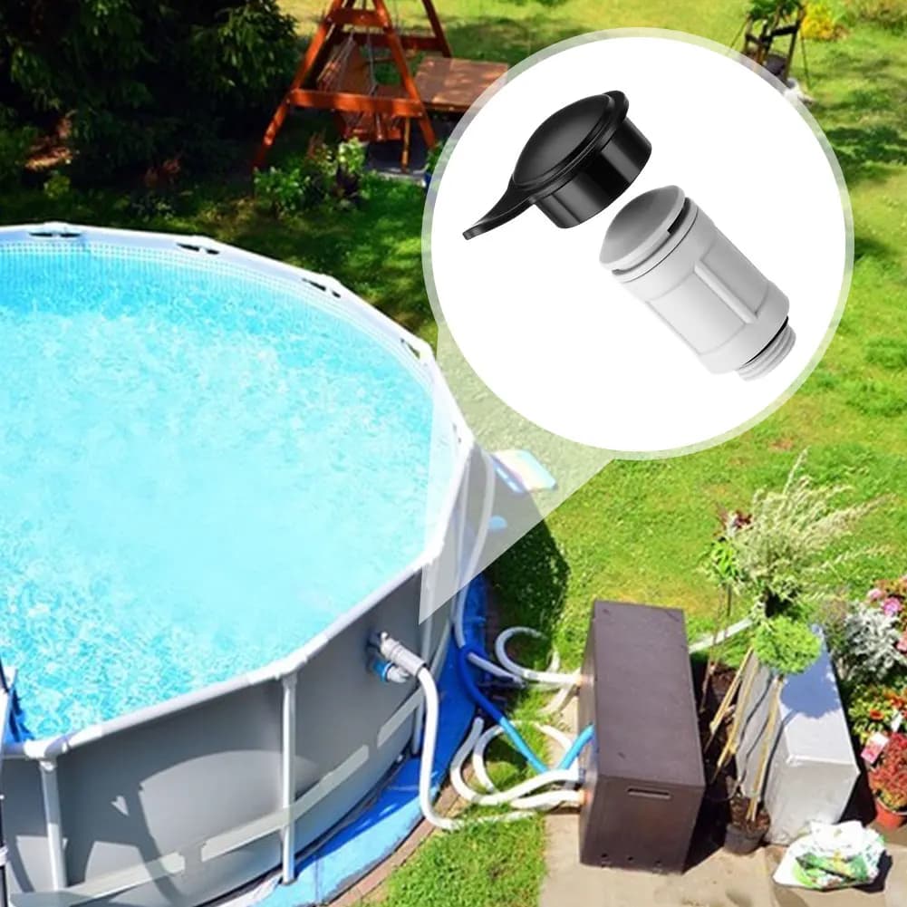 12363 12373 Air jet valve and lid for air jet valve, spare parts for outdoor pools injector