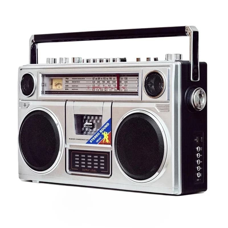 Retro Full-band Bluetooth Speaker Radio volks Cassette Player Recorder Multi-support TF Card/USB Function Bluetooth Connect