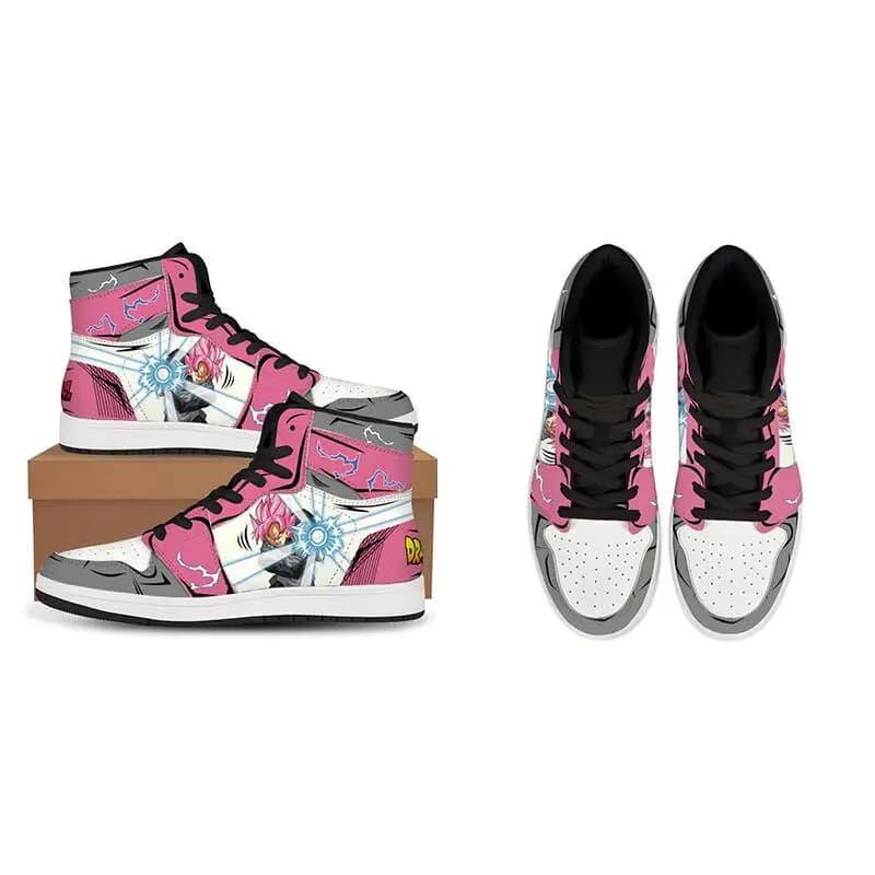 Scarpe alte Dragon Ball Anime, sneakers da basket per uomo e donna, scarpe di coppia Son Goku, personalizzabili, regalo per festival