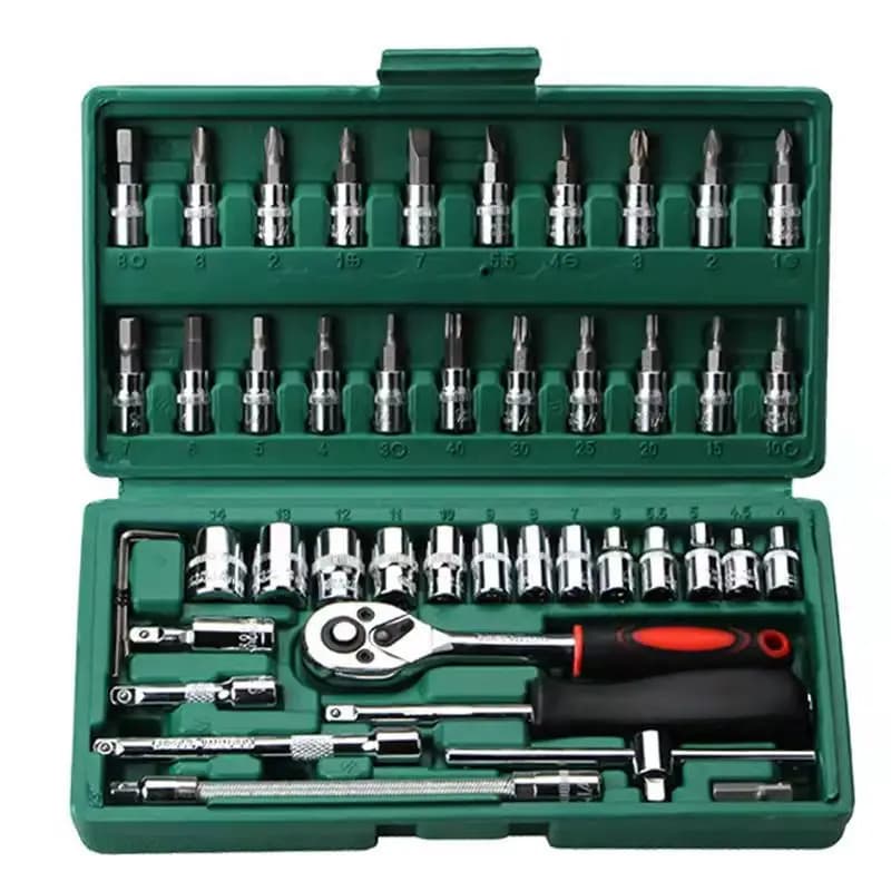 Complete Set of Tools Resistent Manuals, Mini Compass Keys Set, Impact Compass Key Set, Auto Cleaning Tools Kit