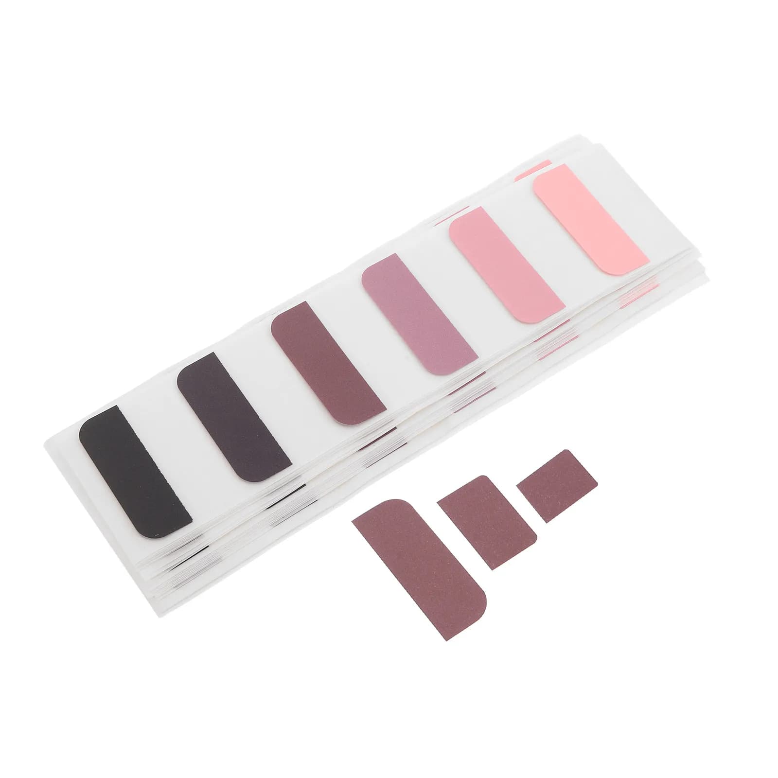Set di 3 Etichette Adesive per Indice, Colori Sfumati, Scrivibili, Segnapagina, Etichette per Libri, Quaderni, Raccoglitori, Cartelle, Agende