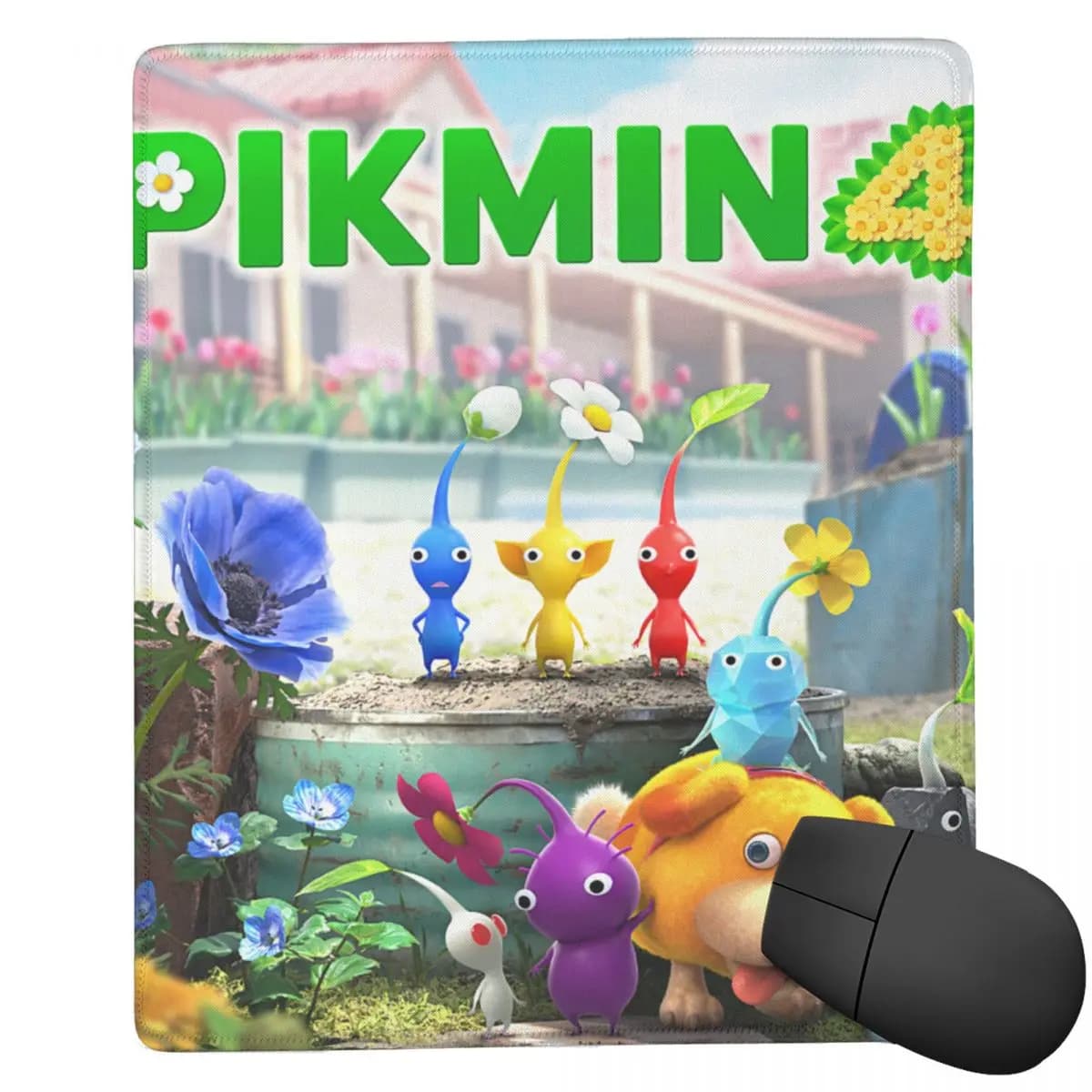 Pikmin 7x9 in 22x18 cm Mouse Pad Computer Keyboard Mouse Mat Gaming PC Laptop Desk Mat Office Accessories Table Mats