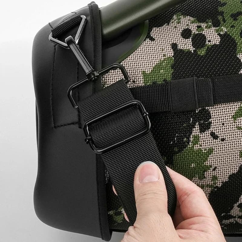Custodia da viaggio portatile Scatola da trasporto per JBL Boombox 3 Borse portaoggetti per altoparlanti wireless Tracolla regolabile Supporto per altoparlante