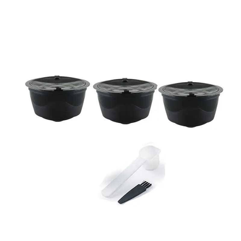 A97T Reusable Coffee Pod For DOLCE GUSTO Espresso Machine Replacement Pods Maker With Brush And Spoon Filter Cup