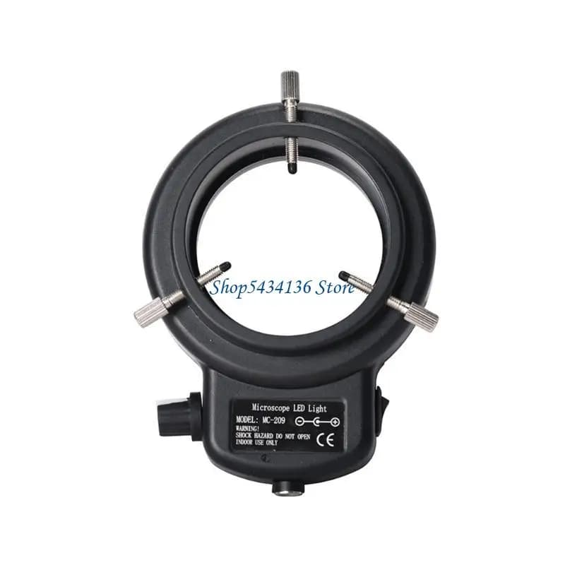 H7ED UE-USA 144 LED Anello luminoso Diametro montaggio 2,4 pollici per lente d'ingrandimento stereo industriale Lampada