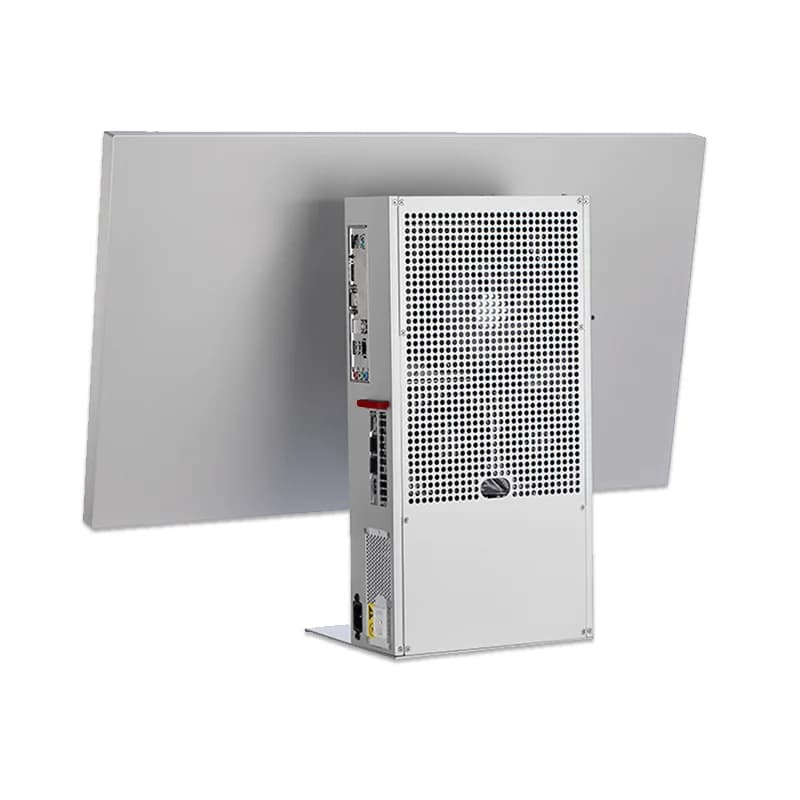 Supporto per monitor all-in-one in lega di alluminio con display indipendente, chassis per computer