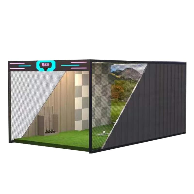 Indoor Golf Practice Simulator Auto Ball Return Putting Green Home Office Sports Training Device