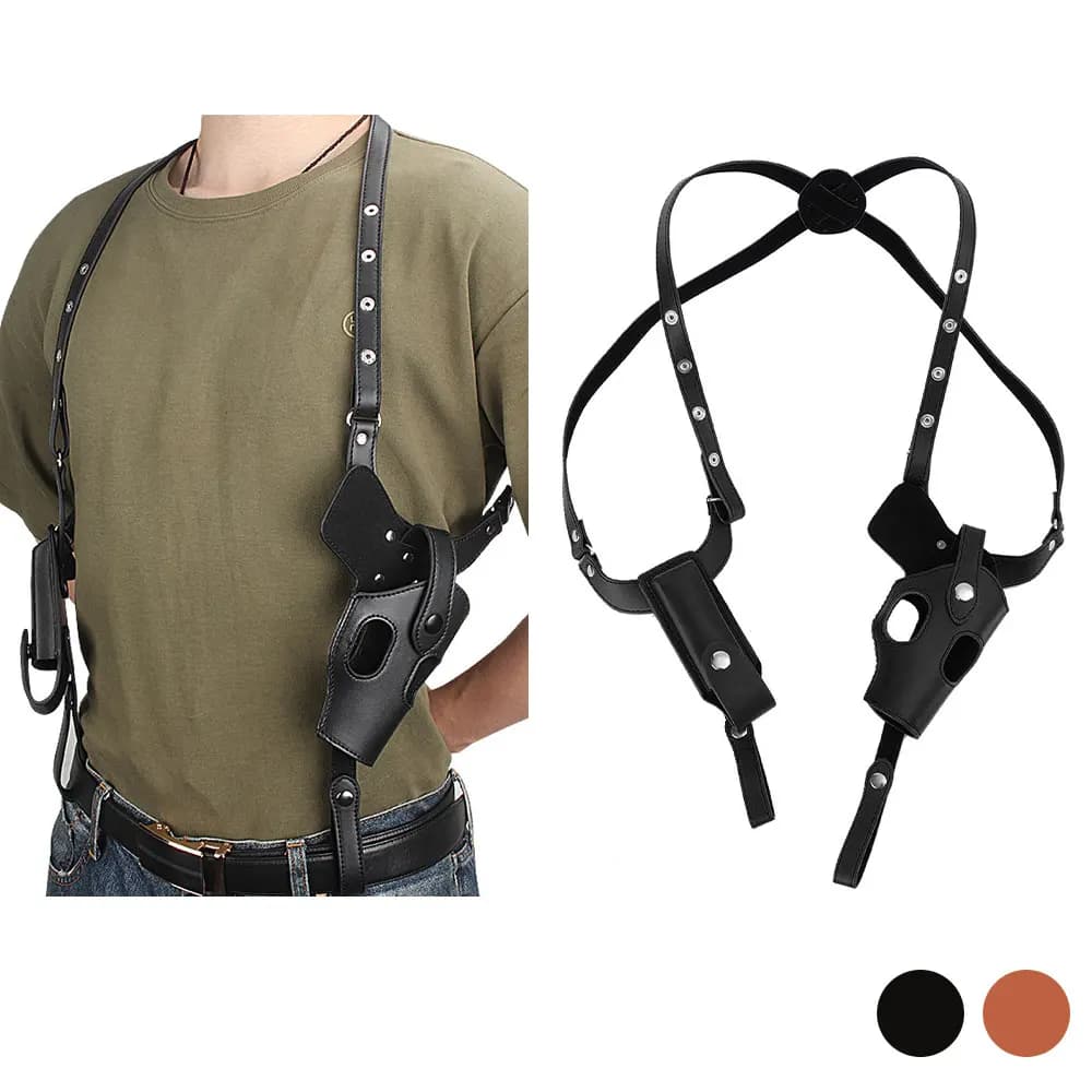 Tactical Concealed Carry Gun Holster Underarm Hidden Shoulder Holster Pistol G17 G19 Gun Pouch for Hunting Shooting Accessories