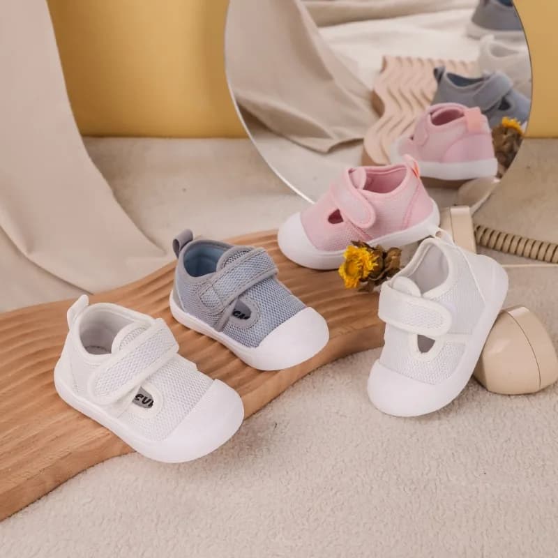 New Style Toddler Casual Shoes Boys Girls Mesh Breathable Sneakers Baby Outdoor Walking Shoes Lightweight Non-slip for Babies