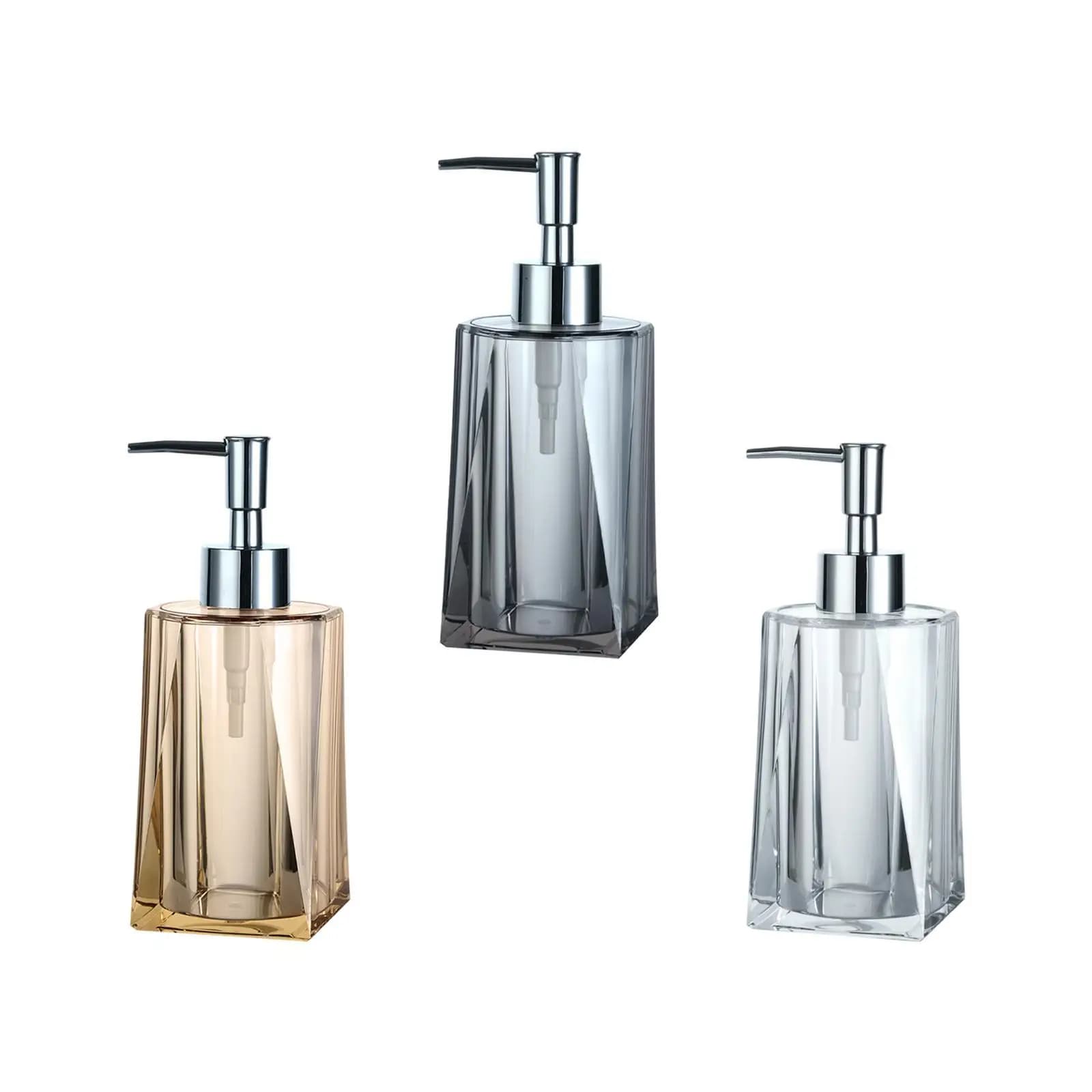 Dispenser con pompa per lozione, ricaricabile, moderno, riutilizzabile, multiuso, per decorazione di banconi, hotel, bagni e camere da letto