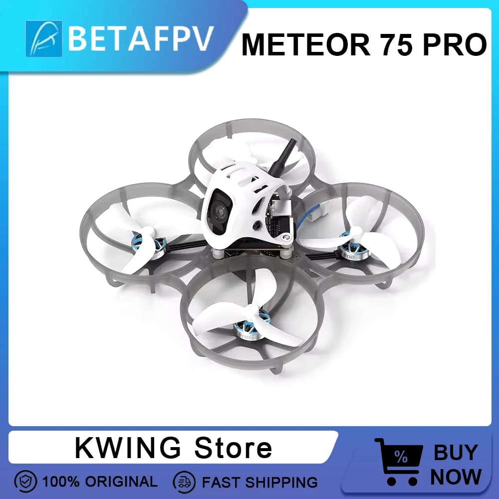 BETAFPV Meteor75 Pro FPV drones O4 Version Air Unit/Version PNP Brushless Whoop Quadcopter 1102 Mini Motor Smart RC drones