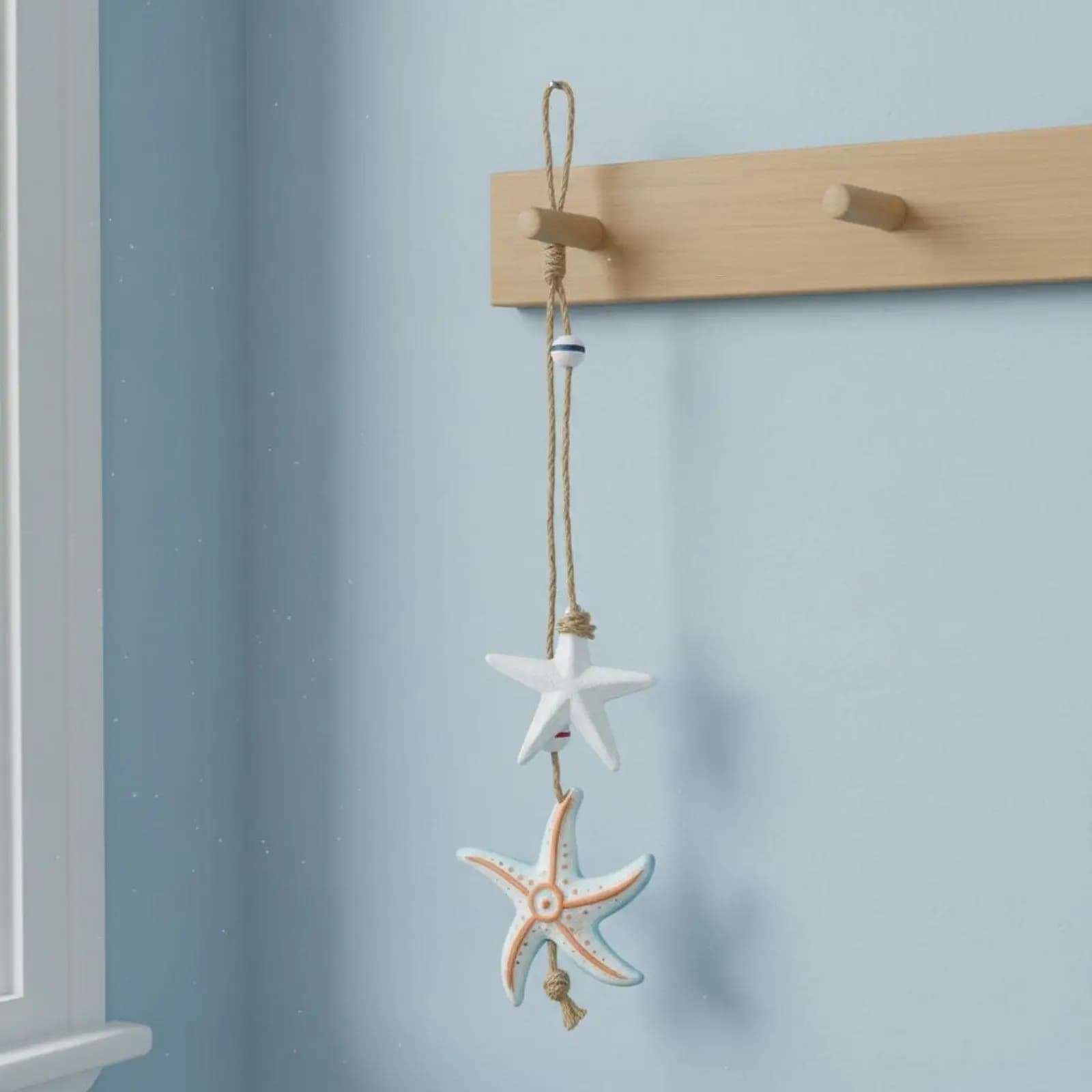 Children Wall Hanging Hemp Rope Nautical Decoration Luxury House Decoration Marine Decor for Kid's Playroom Bathroom
