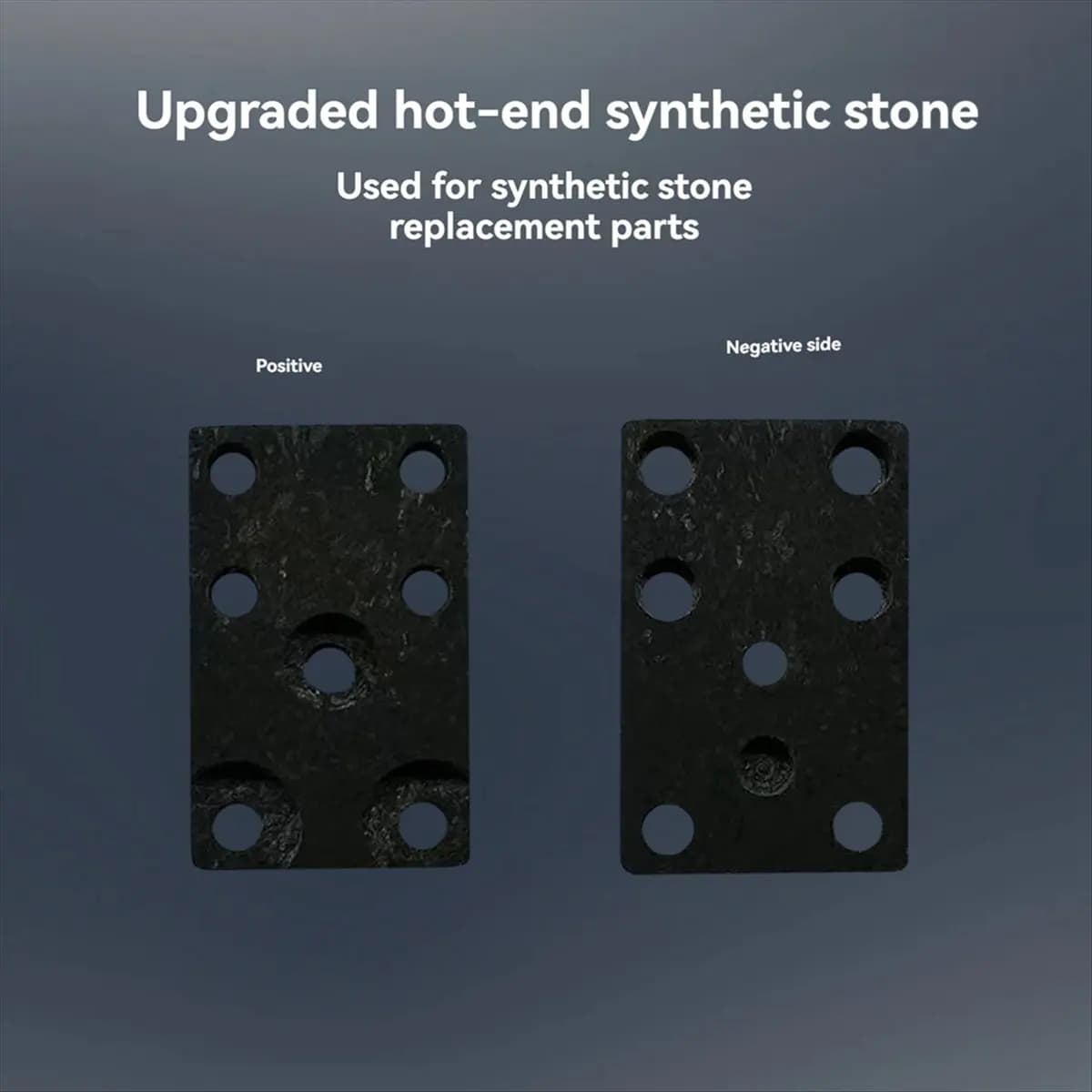 A85P 2pcs for Bambu Lab A1/ A1 Mini Synthetic Stone Hotend Mounting Heating Base Assembly 3D Printer Accessories