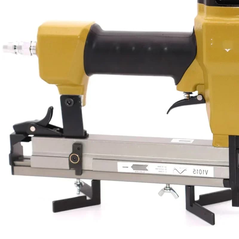 Aggiornamento Elettrico V1015 Cornice di Animazione a Gas Portatile Speciale Pistola Sparachiodi ad Angolo a Forma di V Cornice per Foto Connessione Diagonale Pistola Connect