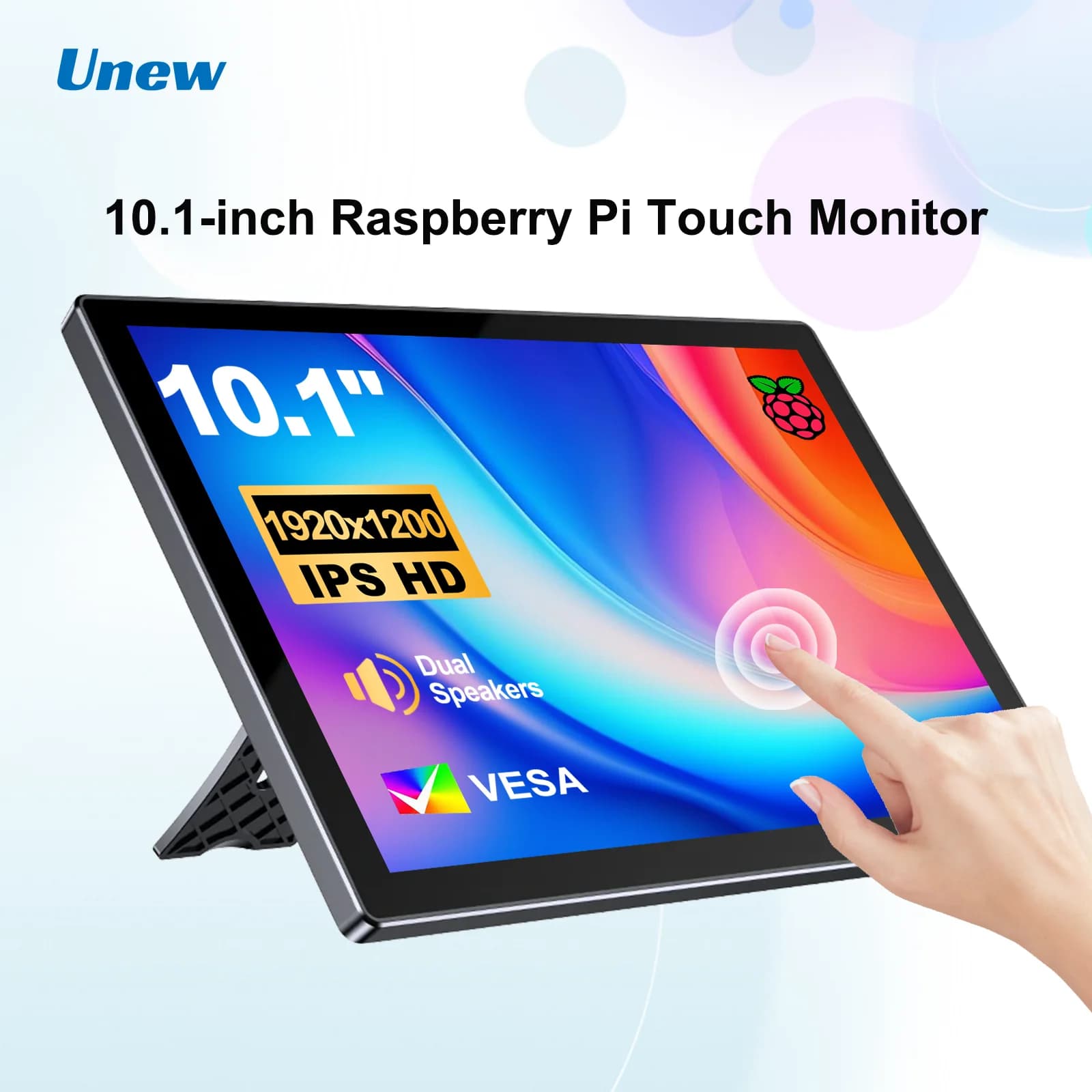 dallaSpissue from Germany dallaTouch Screen from 10.1 inch Monitor Raspberry Pi 1920x1200 LCD 16:9 60Hz Raspberry Pi 5 4 3 Industrial Display for Python