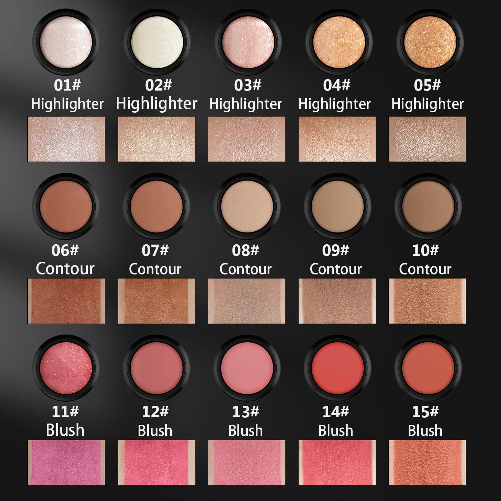 Stick Illuminante e Contorno 2 in 1, Effetto Perlescente Aegyo Sal, Blush Illuminante e Ombretto per Contorno Viso, Look 3D Naturale