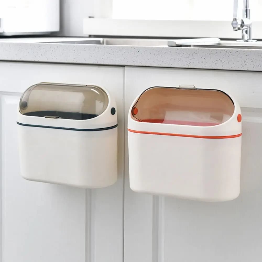 Cestino per rifiuti da cucina da appoggio o sospeso, per compostaggio e riciclo